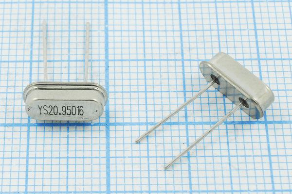Кварцевый резонатор 20,95 МГц - 20950 HC49S3 16 10 30/-20~70C HC49S 1Г