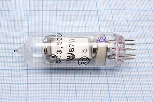 Кварцевый резонатор 0,5035 МГц - 503,5 Д1 25 150/-30~70C 4В-16БЦ 1Г d22x62