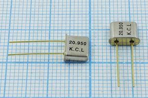 Кварцевый резонатор 20,95 МГц - 20950 UM5 20 30 1Г (K.C.L) Кварцевый резонатор 20,95 МГц - 20950 UM5 20 30 1Г (K.C.L)
