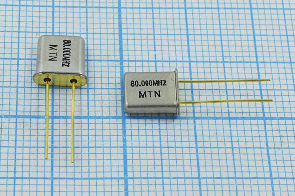 Кварцевый резонатор 80 МГц - 80000 UM1 S 30 3Г (MTN)
