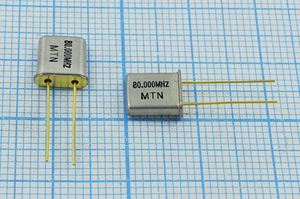 Кварцевый резонатор 80 МГц - 80000 UM1 S 30 3Г (MTN)