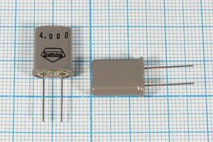 Кварцевый резонатор 4 МГц - 4000 HC49U 16 25 SA[SUNNY] 1Г +SL (4.000 SUNNY)