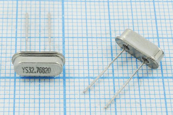 Кварцевый резонатор 32,768 МГц - 32768 SC49S3 20 30 50/-20~70C SMD4H 3Г