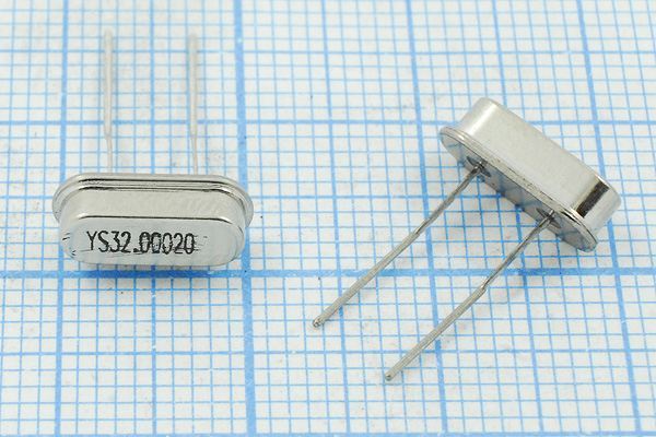Кварцевый резонатор 32 МГц - 32000 SC49S3 20 30 50/-20~70C SMD4H 1Г