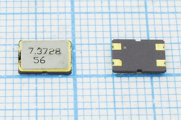 Кварцевый резонатор 7,3728 МГц - 7372,8 SMD07050C4 16 30 30/-40~85C NX7050SA 1Г