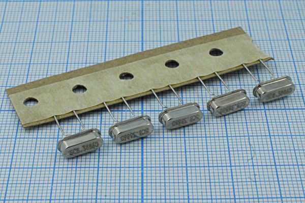 Кварцевый резонатор 8,3886 МГц - 8388,6 HC49S3-LWF 12 20 50/-10~60C ATS-49U 1Г