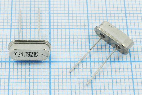Кварцевый резонатор 4,192 МГц - 4192 SC49S3 18 30 30/-20~70C SMD4H 1Г