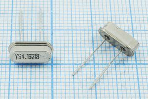 Кварцевый резонатор 4,192 МГц - 4192 SC49S3 18 30 30/-20~70C SMD4H 1Г
