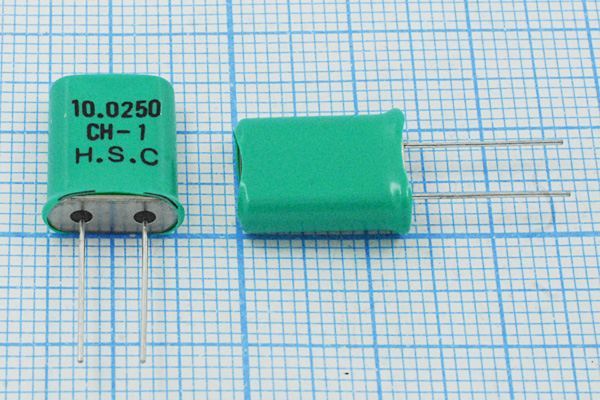 Кварцевый резонатор 10,25 МГц - 10250 HC49U 10 1Г +SL (HSC)