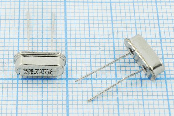 Кварцевый резонатор 28,259375 МГц - 28259,375 SC49S3 18 10 10/-20~70C SMD4H 1Г