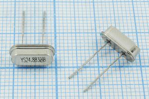 Кварцевый резонатор 24,8832 МГц - 24883,2 SC49S3 18 10 15/-20~70C SMD4H 1Г