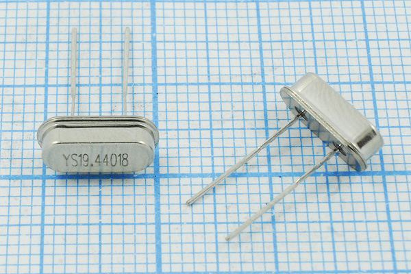 Кварцевый резонатор 19,44 МГц - 19440 SC49S3 18 15 20/-20~70C SMD4H 1Г