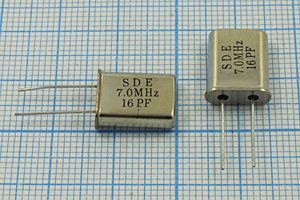 Кварцевый резонатор 7 МГц - 7000 HC49U 16 49U[SDE] 1Г (SDE16PF)