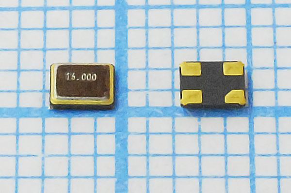 Кварцевый резонатор 16 МГц - 16000 SMD02520C4 12 10 /-40~85C SX-2520 1Г
