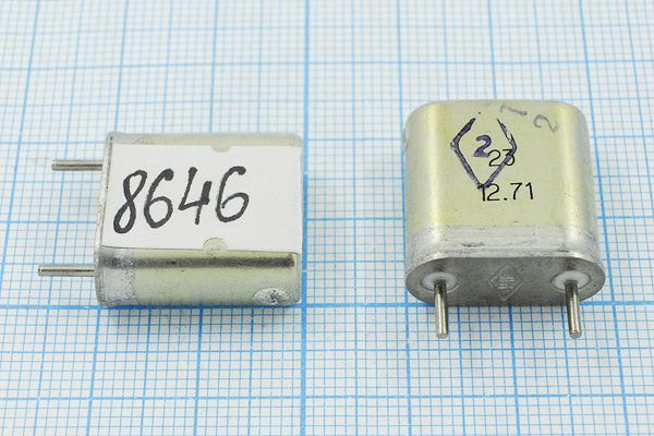 Кварцевый резонатор 8,646 МГц - 8646 HC6U БА 1Г