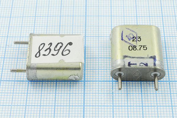 Кварцевый резонатор 8,396 МГц - 8396 HC6U БА 1Г