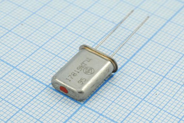 Кварцевый резонатор 17,819 МГц - 17819 HC43U S РК374МД 1Г (17819КГЦ 95)