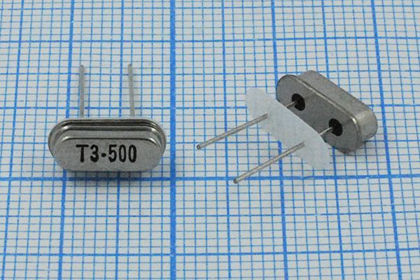 Кварцевый резонатор 3,5 МГц - 3500 HC49S3 16 20 50/-40~85C S[FT] 1Г+IS(T3.500