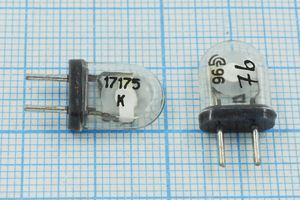 Кварцевый резонатор 17,175 МГц - 17175 КА 1Г (17175 К 96) Кварцевый резонатор 17,175 МГц - 17175 КА 1Г (17175 К 96)