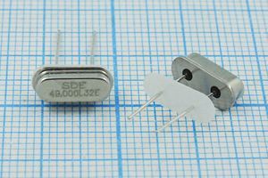 Кварцевый резонатор 49 МГц - 49000 HC49S3 32 10 30/-40~85C 49S[SDE] 3Г +IS