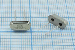 Кварцевый резонатор 7,956 МГц - 7956 HC49S3 S 10 30/-40~85C 49S[SDE] 1Г