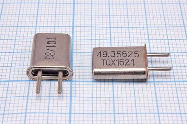 Кварцевый резонатор 49,35625 МГц - 49356,25 HC42U 32 ХСР 3Г (TQX1521 49.35625)