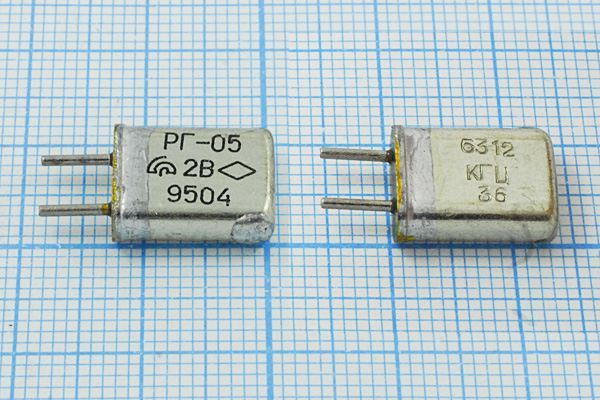 Кварцевый резонатор 6,312 МГц - 6312 HC25U РГ05МА 1Г
