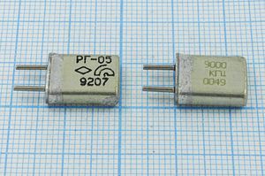 Кварцевый резонатор 9 МГц - 9000 HC25U S РГ05МА 1Г