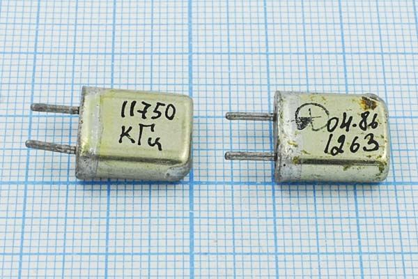 Кварцевый резонатор 11,75 МГц - 11750 МА1 12 1Г фильтровой