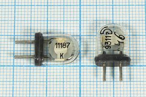 Кварцевый резонатор 11,187 МГц - 11187 КА 1Г Кварцевый резонатор 11,187 МГц - 11187 КА 1Г