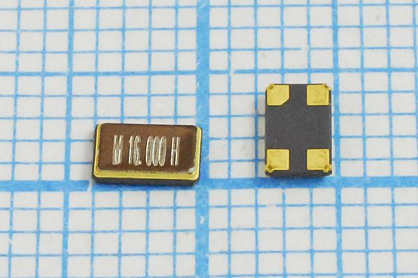 Кварцевый резонатор 16 МГц - 16000 SMD04025C4 16 20 30/-20~70C X42 1Г