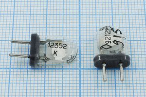 Кварцевый резонатор 12,3521 МГц - 12352,1 КА 5 10/-10~60C К1-4АМ 1Г