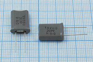Кварцевый резонатор 19,2 МГц - 19200 HC49U 20 1Г +SL (H.S.C. 19.200 20pF) Кварцевый резонатор 19,2 МГц - 19200 HC49U 20 1Г +SL (H.S.C. 19.200 20pF)