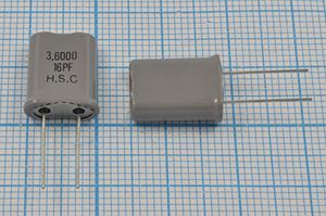 Кварцевый резонатор 3,6 МГц - 3600 HC49U 16 15 1Г +SL (H.S.C 3.6000 16PF ) Кварцевый резонатор 3,6 МГц - 3600 HC49U 16 15 1Г +SL (H.S.C 3.6000 16PF )