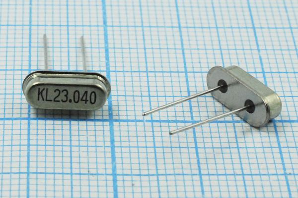 Кварцевый резонатор 23,04 МГц - 23040 HC49S3 20 1Г (KL)