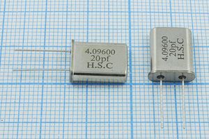 Кварцевый резонатор 4,096 МГц - 4096 HC49U 20 1Г (4.09600 20pf HSC) Кварцевый резонатор 4,096 МГц - 4096 HC49U 20 1Г (4.09600 20pf HSC)