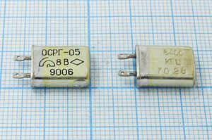 Кварцевый резонатор 6,4 МГц - 6400 МВ S 15 50/-60~85C ОСРГ05МВ-14ЕТ 1Г Кварцевый резонатор 6,4 МГц - 6400 МВ S 15 50/-60~85C ОСРГ05МВ-14ЕТ 1Г