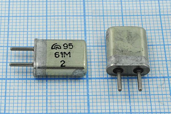 Кварцевый резонатор 61 МГц - 61000 HC25U РК169МА 5Г
