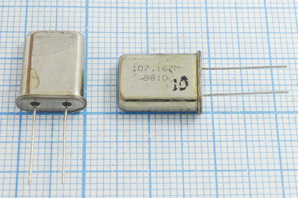Кварцевый резонатор 107,167 МГц - 107167 HC49U РК411МД 5Г
