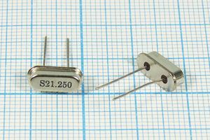 Кварцевый резонатор 21,25 МГц - 21250 HC49S3 15 10 2,5/0~50C 49S[SDE] 1Г