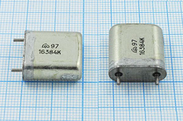 Кварцевый резонатор 16,384 МГц - 16384 HC6U БА 1Г
