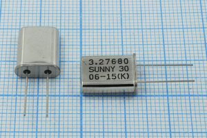 Кварцевый резонатор 3,2768 МГц - 3276,8 HC49U 30 50 50/-20~70C SA[SUNNY] 1Г