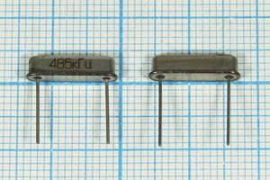 Кварцевый резонатор 0,485 МГц - 485 ЧВ S 20 300/-40~70C РК230ЧВ-7ВШ 1Г