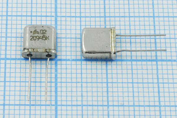Кварцевый резонатор 20,945 МГц - 20945 UM5 S МН 1Г