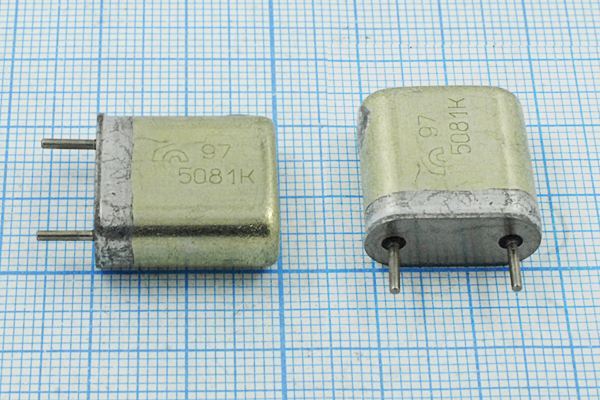 Кварцевый резонатор 5,081 МГц - 5081 HC6U БА 1Г