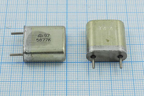 Кварцевый резонатор 5,877 МГц - 5877 HC6U БА 1Г