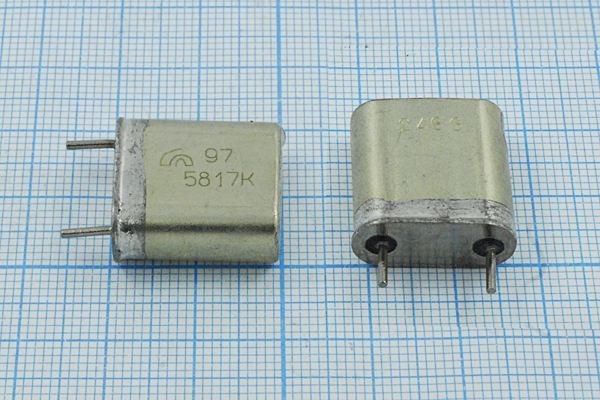 Кварцевый резонатор 5,817 МГц - 5817 HC6U БА 1Г
