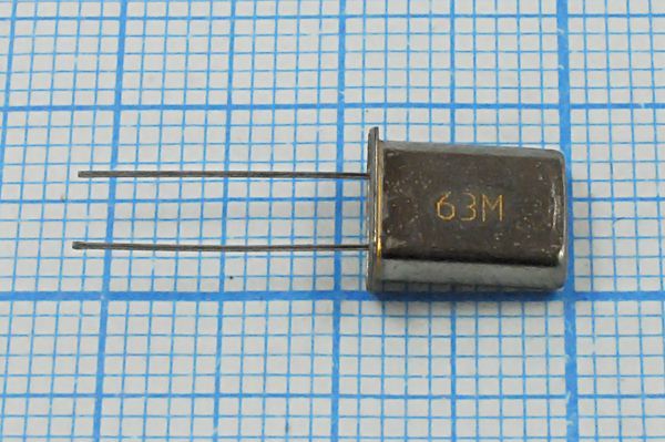 Кварцевый резонатор 63 МГц - 63000 HC45U РК45[HC45U] ХСР 3Г