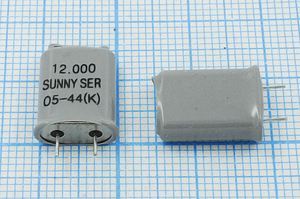 Кварцевый резонатор 12 МГц - 12000 HC49U S 50 50/-20~70C SA[SUNNY] 1Г +SL 5м