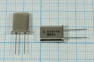 Кварцевый резонатор 3,579545 МГц - 3579,545 HC49U 16 1Г (3.579545 MHZ) Кварцевый резонатор 3,579545 МГц - 3579,545 HC49U 16 1Г (3.579545 MHZ)